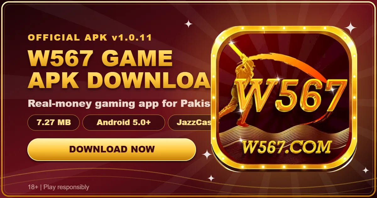 W567 Game APK v1.0.11 download banner